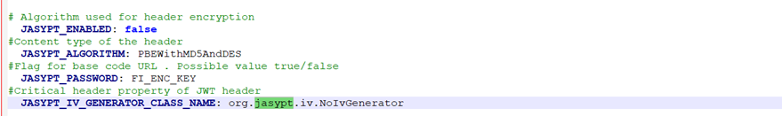 Jasypt Configurations Jasypt Configurations