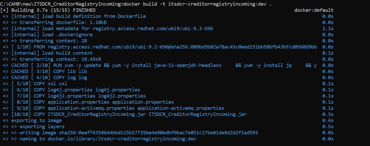 Locate Dockerfile Locate Dockerfile