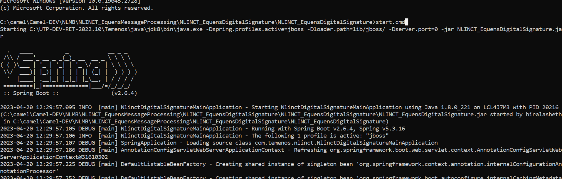 Run the adapter Run the adapter