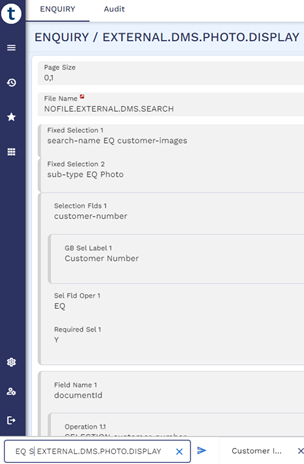 EQ S EXTERNAL.DMS.PHOTO.DISPLAY